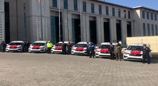 Erzurum Emniyeti araç filosunu güçlendiriyor