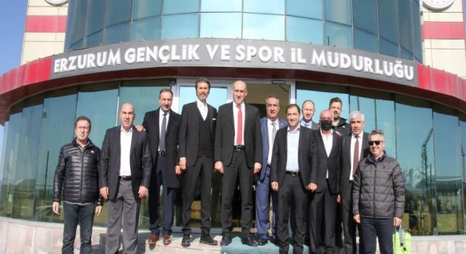 Erzurum GSİM Curling Federasyonunu ağırladı