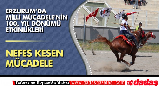 Erzurum da nefes kesen mücadele