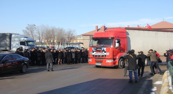 Erzurum dan Halep e yardım köprüsü