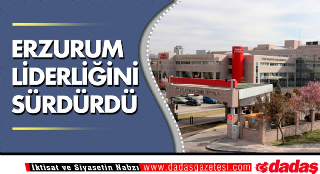 Erzurum liderliğini sürdürdü