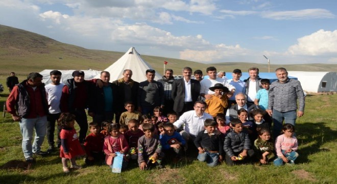 Erzurum meraları göçerleri ağırlıyor