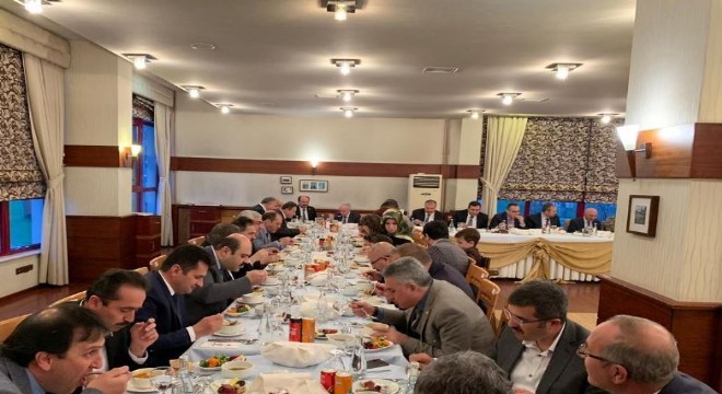 Erzurum protokolü iftarda buluştu