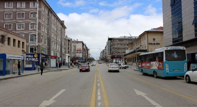 Erzurum sessizliğe büründü