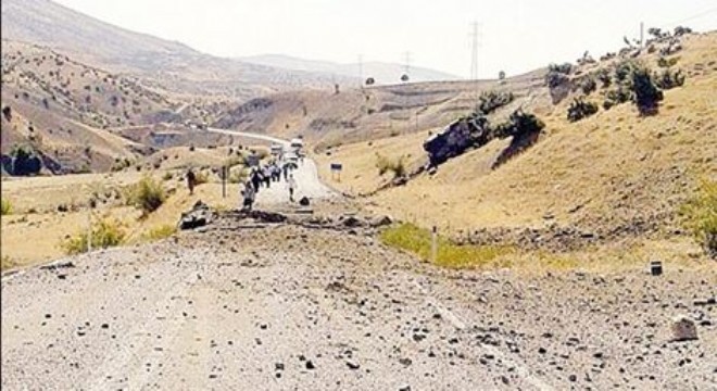 Erzurum yolunda yakalandılar