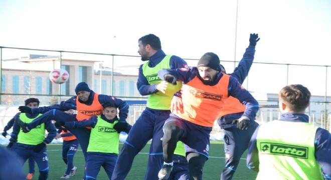 Erzurumspor, Hacettepespor hazırlıklarını tamamladı