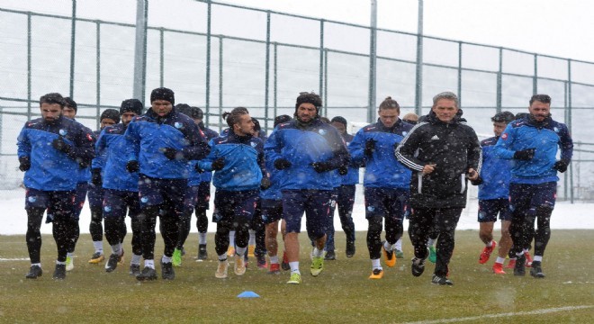 Erzurumspor da tek hedef galibiyet