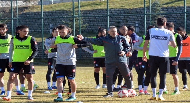 Erzurumspor da Ümraniyespor mesaisi