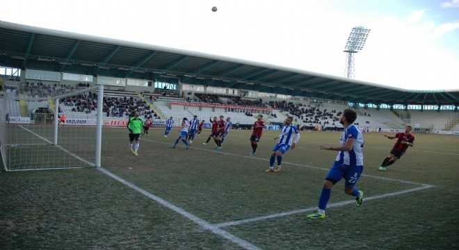 Erzurumspor daha şanslı