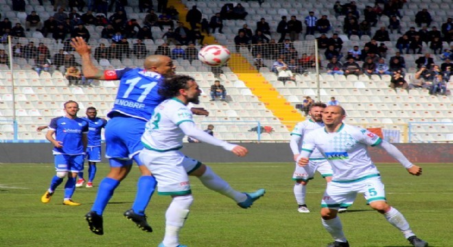 Erzurumspor ilk yarının 4 puan üstünde