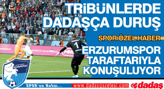 Erzurumspor, taraftarıyla konuşuluyor