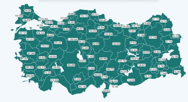 Erzurum’da 107 bin 748 kişi aşı oldu