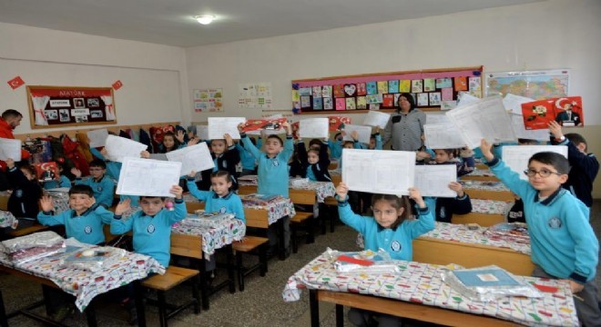 Erzurum’da 167 bin öğrenci karne aldı