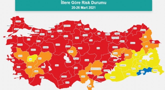 Erzurum’da her 100 binde vaka sayısı 118.9’a çıktı