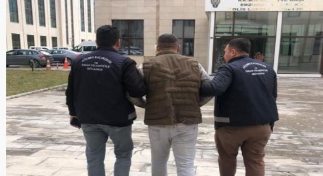 Erzurum’da kaçak göçmen operasyonu