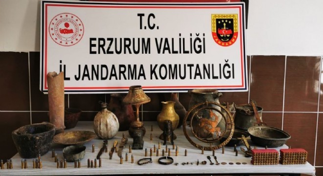 Erzurum’da tarihi eser kaçakçılık operasyonu