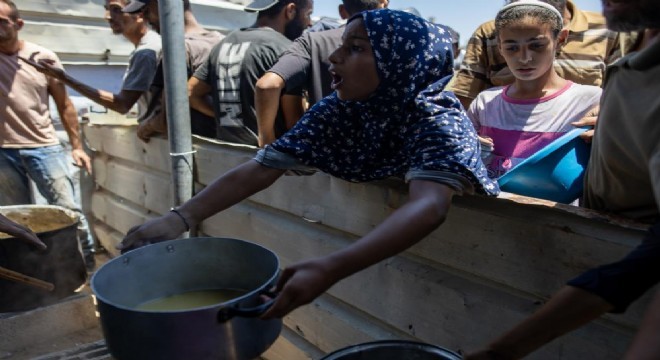 Gazze’de açlıktan son 24 saatte 9 ölüm
