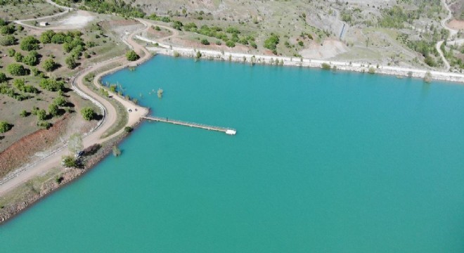 Göyne Barajı nın su seviyesi yüzde 96 ya yükseldi