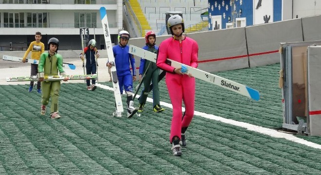 Gürcü sporcuların tercihi Erzurum oldu