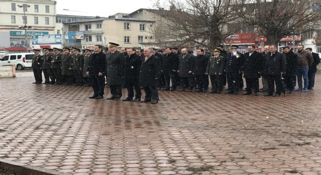 Horasan da çanakkale şehitlerine vefa