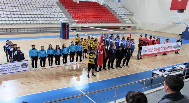 KYK Yurtlar arası voleybol turnuvası başladı