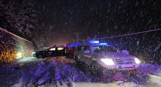 Karda kayan kamyonet dereye uçtu: 3 yaralı