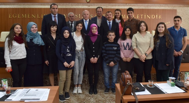 Kardeş okullar Erzurum’da buluştu