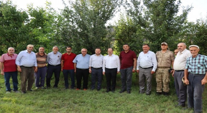 Kaymakam Çelik ten Bahçecik istişaresi