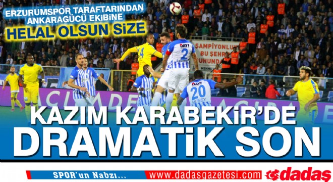 Kazım Karabekir de dramatik son!