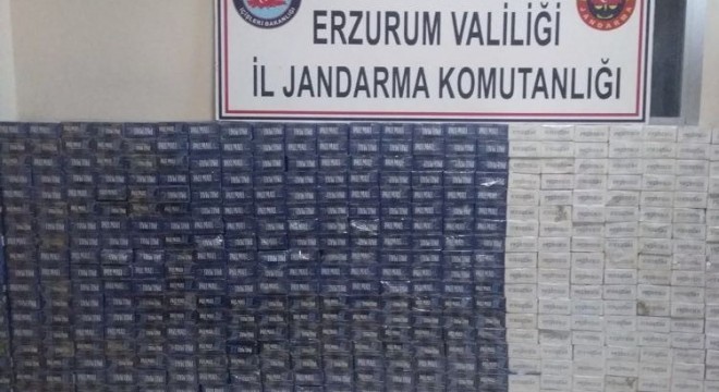 Köprüköy de kaçak sigara operasyonu