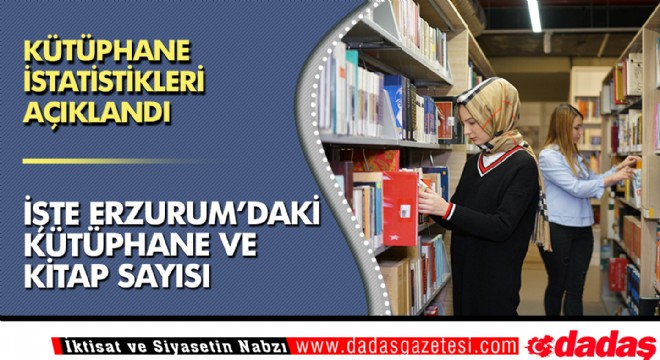 Kütüphane İstatistikleri açıklandı