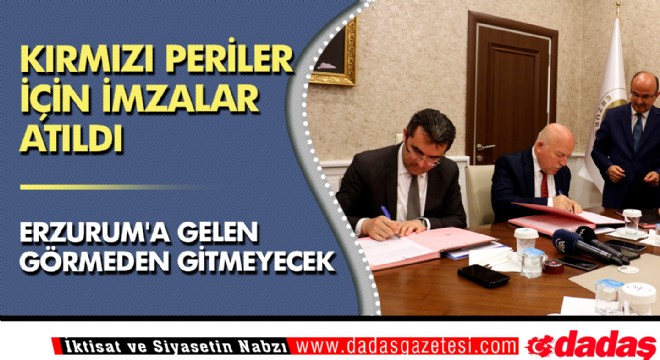 Kırmızı Periler için imzalar atıldı