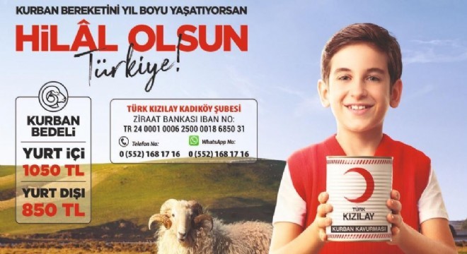 Kızılay’dan vekaletle kurban kampanyası