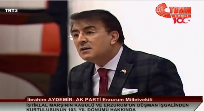 Milletvekili Aydemir: ‘Erzurum Destanlar şehridir’