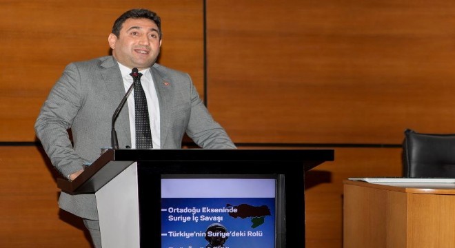 Muğlu öğrencilerle Ortadoğu gerçeğini paylaştı