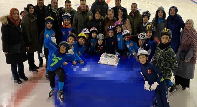 Olimpik sporcu olmak için çalışıyorlar