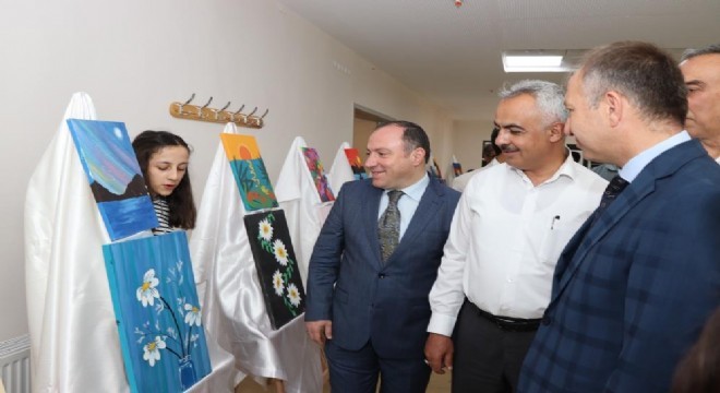 Oltu GM den yılsonu resim sergisi