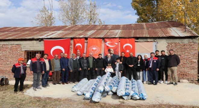 Oltulu seracılara örtü desteği