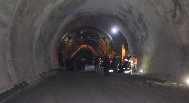 Ovit Tüneli tek yönlü ulaşıma kapatıldı