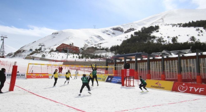 Palandöken de CEV Kar Voleybolu Avrupa Turu