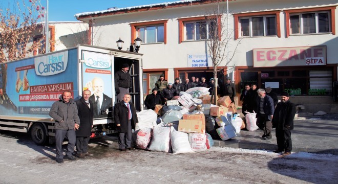 Pazaryolu’ndan Halep’e yardım