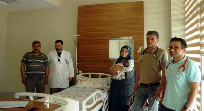 Rabia bebek için Erzurum’dan doktor götürüldü