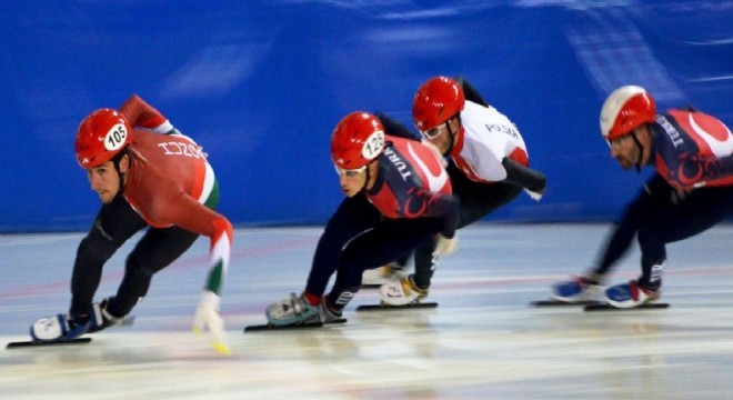 Short Track A Milli takımı Erzurum kampında