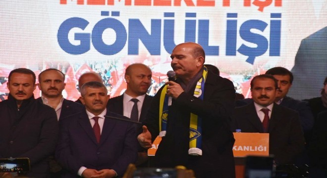 Soylu: ‘Demirden korkan trene binmez’