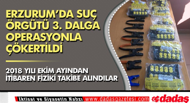 Suç örgütü çökertildi