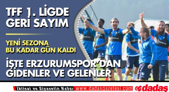 TFF 1. Ligde geri sayım