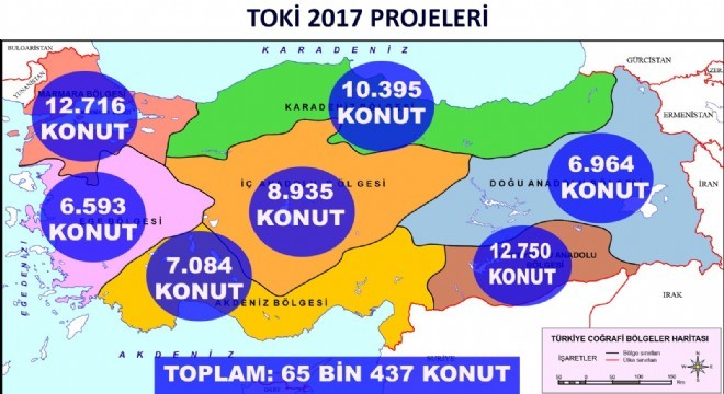 TOKİ Erzurum’da bin konut inşa edecek