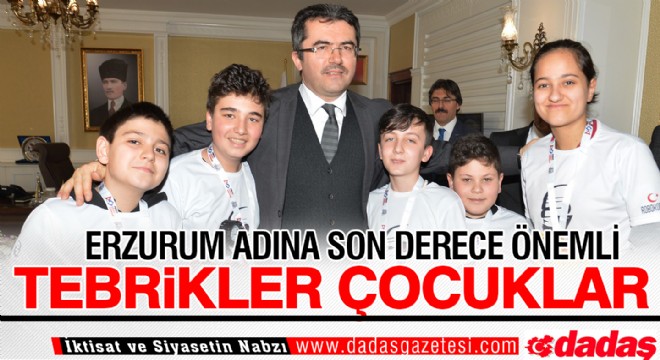 Tebrikler çocuklar