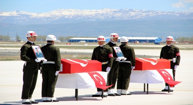 Tendürek şehitleri dualarla uğurlandı