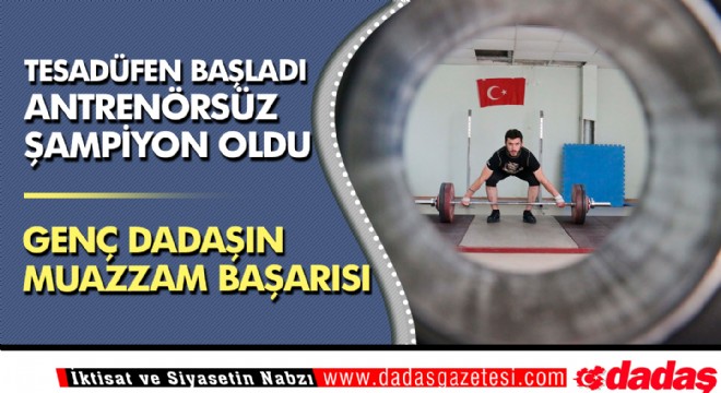 Tesadüfen başladı, antrenörsüz şampiyon oldu